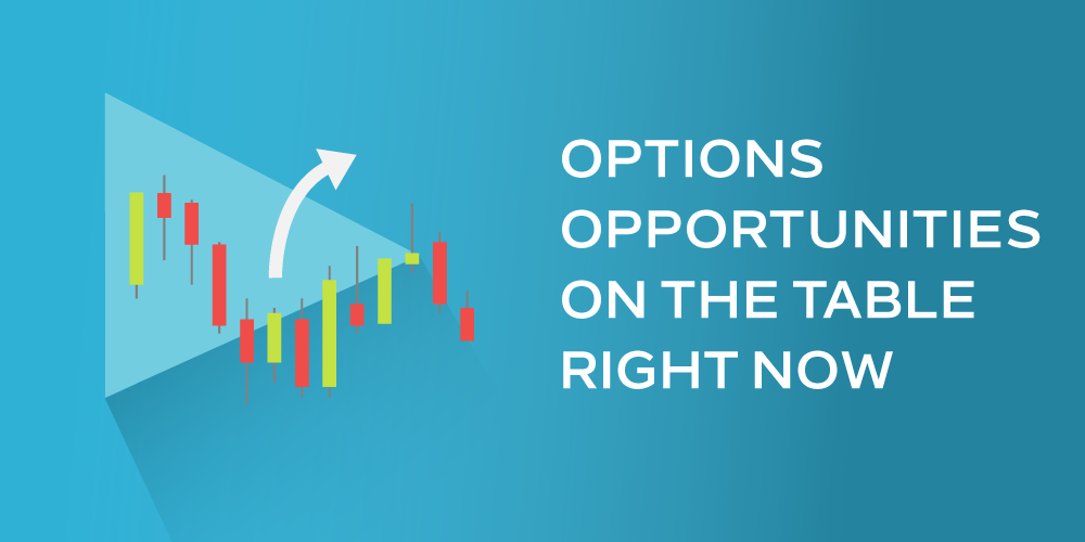 options opportunities on the table right now